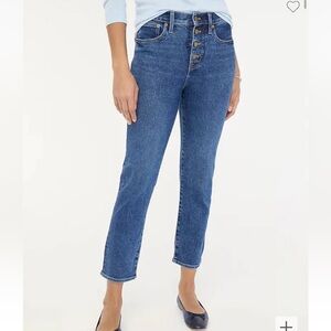 J.Crew Essential straight jean in all-day stretch Women’s SZ 27